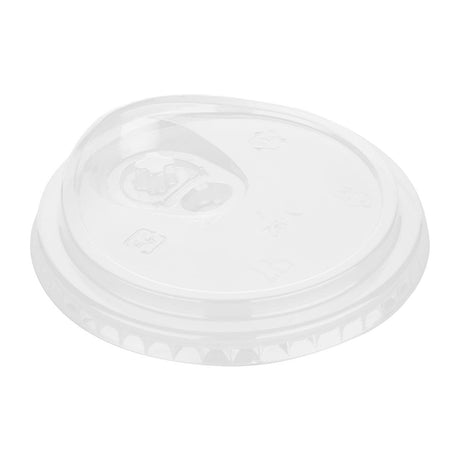 Fiesta Recyclable rPET Strawless Lid - 340/455/600ml Cup (Pack 400) HZ230 - Whisk Hospitality - HZ230