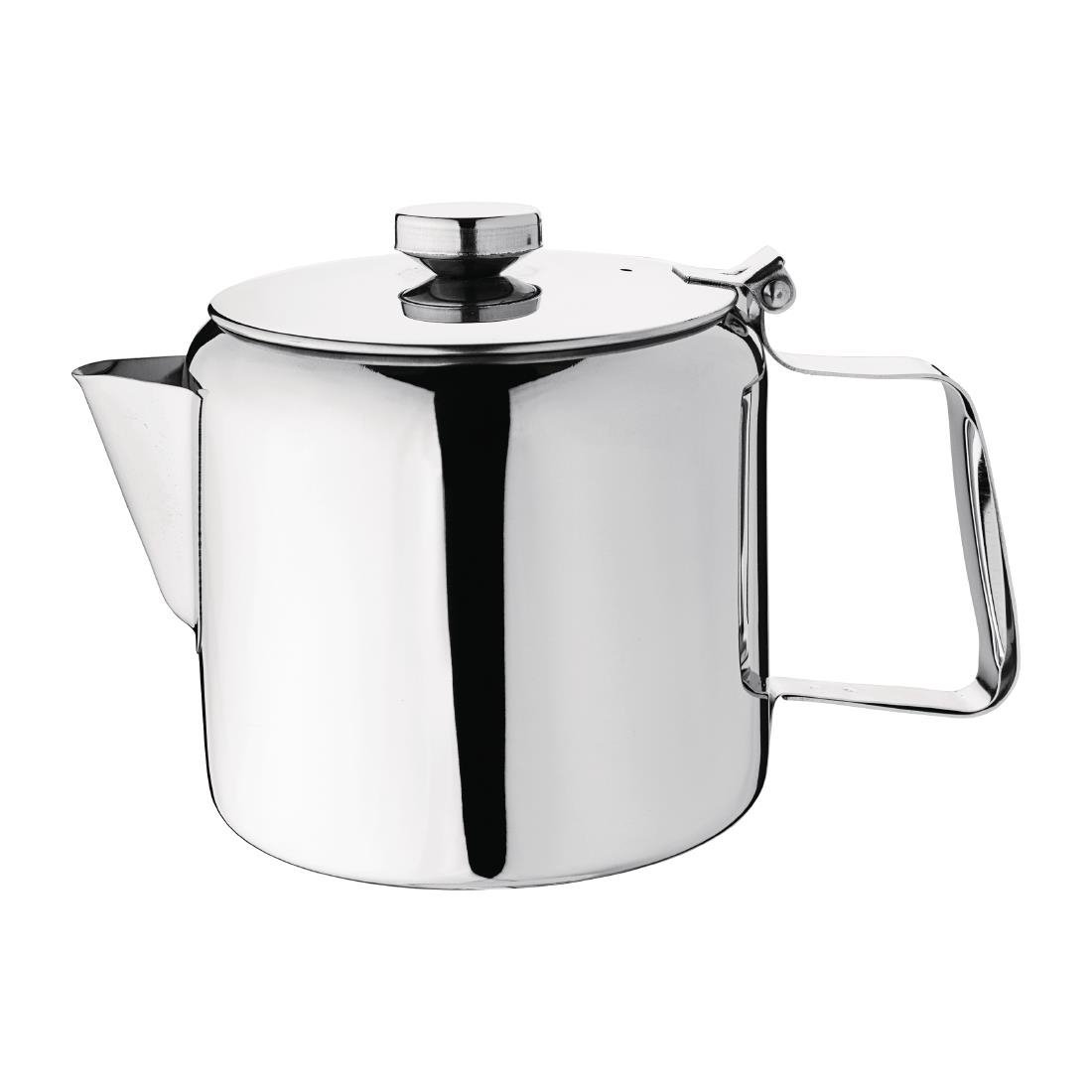 Olympia Concorde Teapot Mirror Finish St/St - 1830ml 62oz K681 - Whisk Hospitality - K681