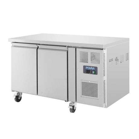 Polar U - Series Double Door Counter Freezer - 282Ltr G599 - A - Whisk Hospitality - G599-A