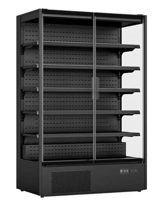 Thermaster DC-125B 2 Door Display Fridge - Whisk Hospitality - 3PA-7688-FED-DC-125B