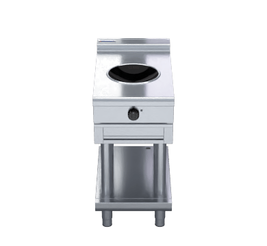 Waldorf Bold Inlb8100W5 Ls 450Mm Induction Wok Low Back Version Leg Stand - Whisk Hospitality - INLB8100W5-LS