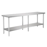Modular System Stainless Steel Workbench - WB6 - 2400/A - Whisk Hospitality - WB6-2400/A