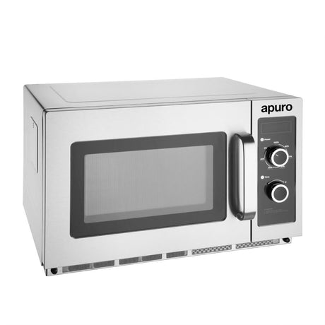 Apuro Heavy Duty Manual Commercial Microwave Oven 1800W - 34Ltr FB863 - A - Whisk Hospitality - FB863-A