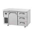 Skipio SUF12 - 3D - 3 Undercounter Drawer Freezer 311 Ltr - Whisk Hospitality - SUF12-3D-3