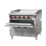 Gasmax Gas Griddle and Gas Toaster with Cabinet GGS - 36 - Whisk Hospitality - GGS-36