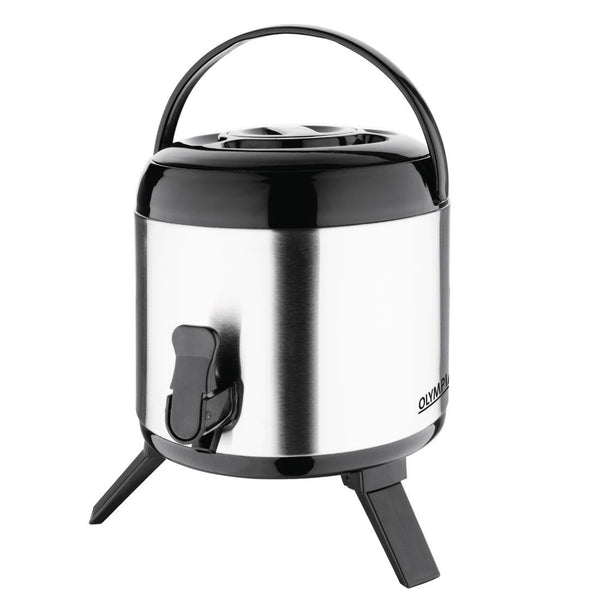 Olympia Beverage Dispenser Double Wall St/St - 6Ltr DH709 - Whisk Hospitality - DH709