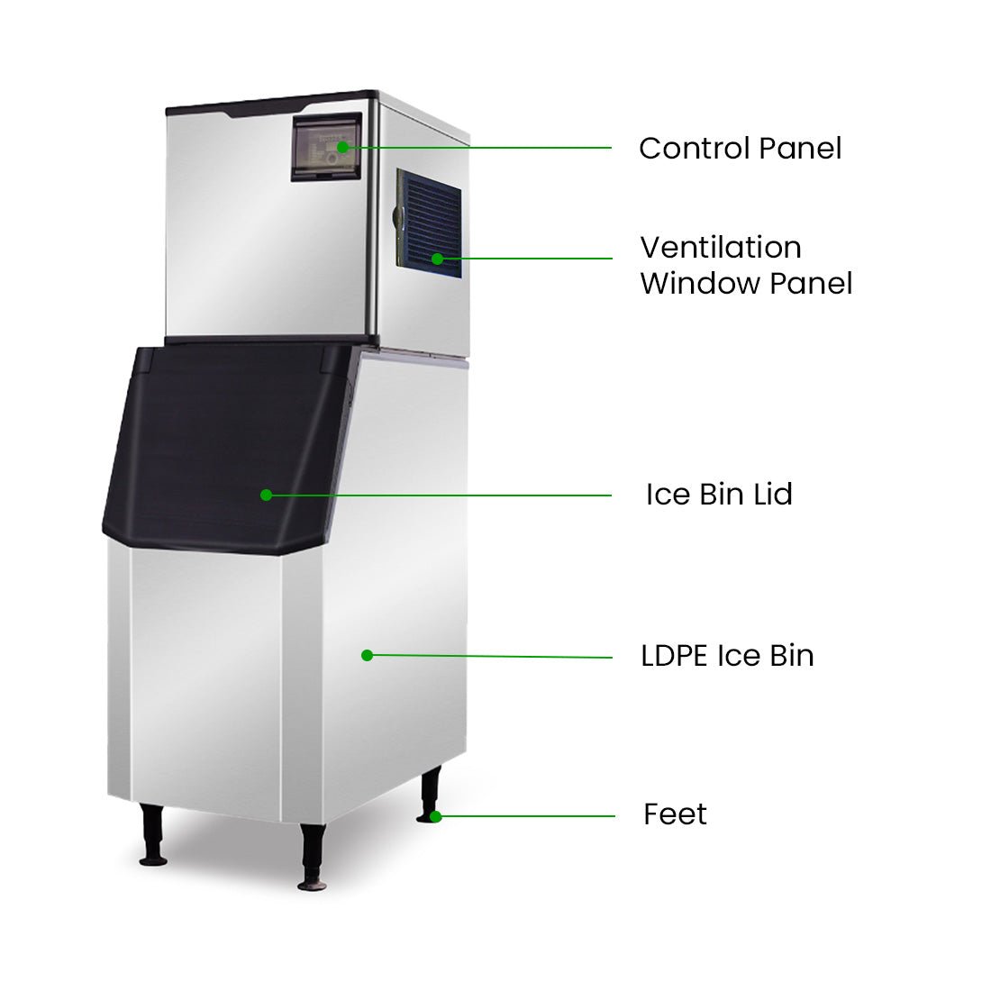 Blizzard Professional Ice Maker - SN - 145C - Whisk Hospitality - SN-145C