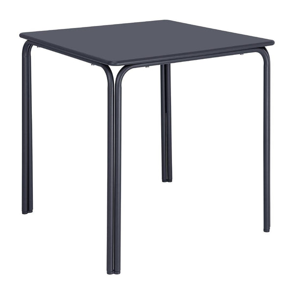 Bolero Adeline Steel Square Table Slate Blue - 700mm HZ355 - Whisk Hospitality - HZ355