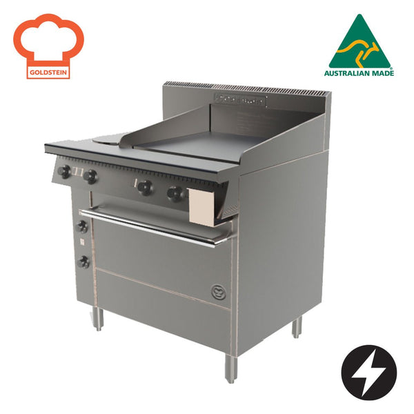 GOLDSTEIN PE2S24G28 | 711MM (28") STATIC OVEN RANGES | ELECTRIC - Whisk Hospitality - PE2S24G28