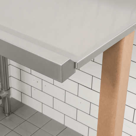 Modular System Clean Dish Table with Splashback CDT - 900R - Whisk Hospitality - CDT-900R