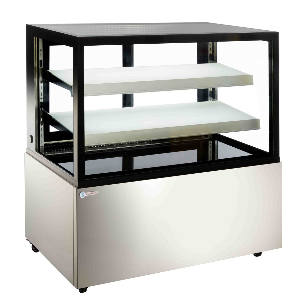 Novara 120A 410L Floor Standing Ambient Display - Stainless Steel - Whisk Hospitality - Novara-120A-SS