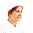 Whites Skull Cap White Polycotton - Size M A203 - M - Whisk Hospitality - A203-M