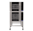 Turbofan E30M32C Double Stacked Gn 11 Manual Electric Convection Ovens Double Stacked 0 - Whisk Hospitality - E30M3/2C