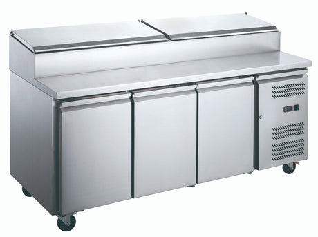 FED - X S/S Three Door Sandwich Counter - XSS7C18S3V - Whisk Hospitality - XSS7C18S3V
