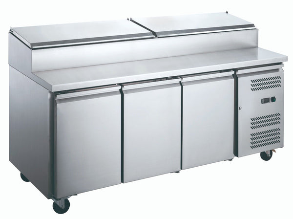 FED - X S/S Three Door Sandwich Counter - XSS7C18S3V - Whisk Hospitality - XSS7C18S3V