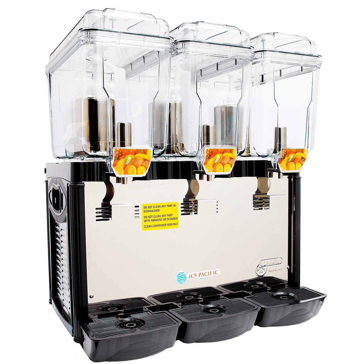 PaddleCof 336 Refrigerated Drink Dispenser - 3 x 12L Bowls - Whisk Hospitality - PaddleCof-336