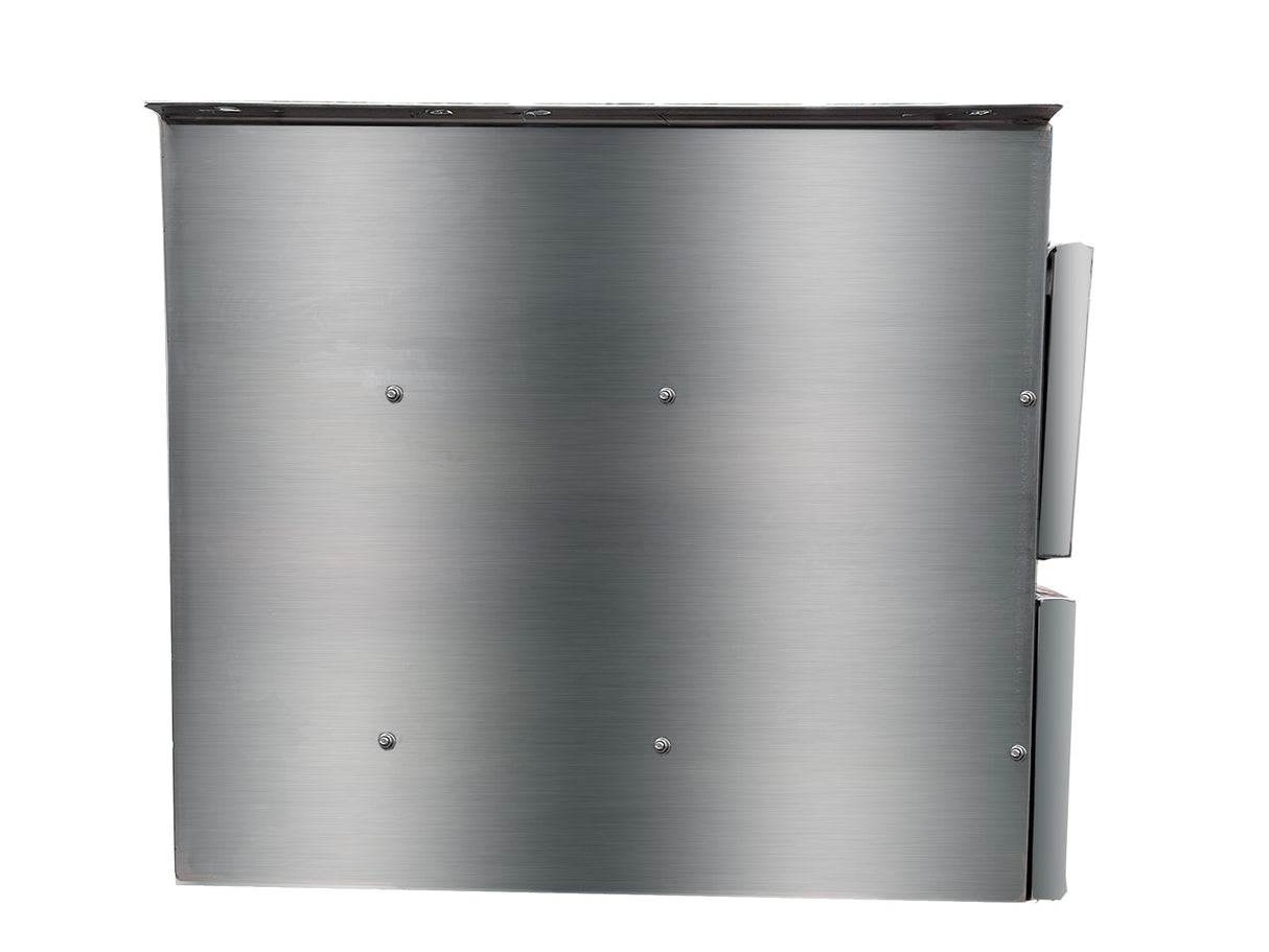 Stainless Steel Double Drawer 480x503x410 DR - 02/A - Whisk Hospitality - DR-02/A
