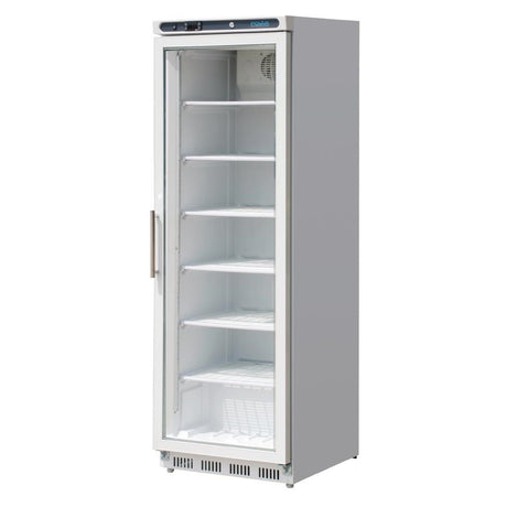 Polar C - Series Glass Door Display Freezer White 365Ltr CB921 - A - Whisk Hospitality - CB921-A