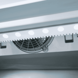 Bromic Upright Display Fridge - 1082L - 2 Door - Flat Glass - Lightbox - Silver - Whisk Hospitality - GM1100LS-NR