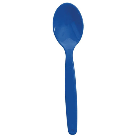 Olympia Kristallon Polycarbonate Spoon Blue - 170mm (Pack 12) DL125 - Whisk Hospitality - DL125