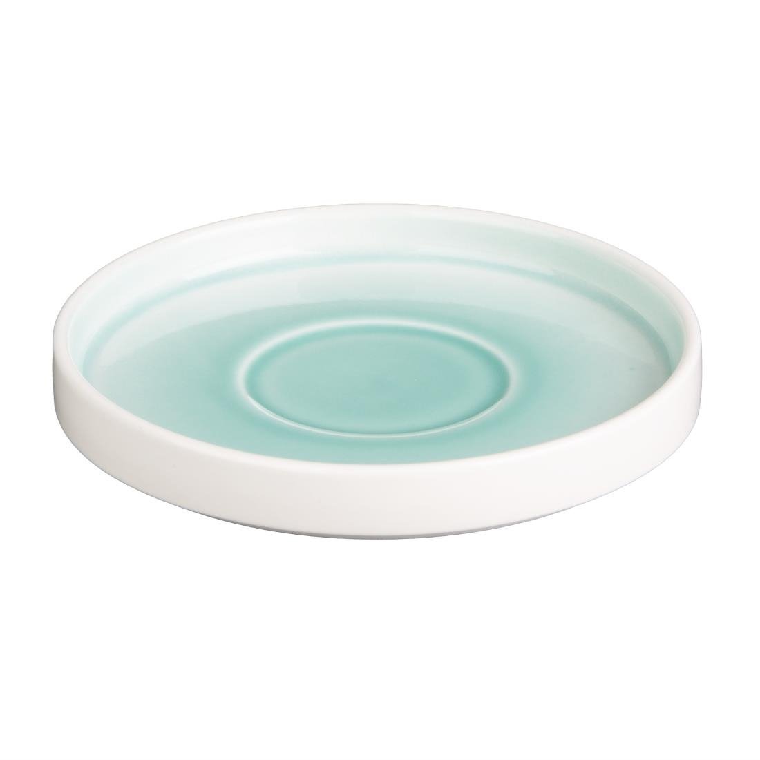 Olympia Fondant Saucer Mint - 152mm 6" for CU444 (Box 6) CU445 - Whisk Hospitality - CU445