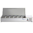 FED - X Salad Bench with Stainless Steel Lid - XVRX1500/380S - Whisk Hospitality - XVRX1500/380S