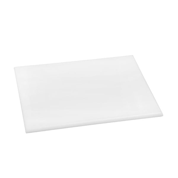 Hygiplas High Density Chopping Board White - 12x229x305mm HC867 - Whisk Hospitality - HC867