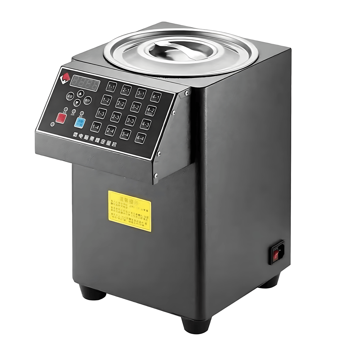 Electric Syrup Measuring Machine - Black - 150mm*243mm*405mm - Whisk Hospitality - 402325