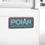 Polar C - Series Energy Efficient Curved Door Display Fridge White - 86Ltr CX576 - A - Whisk Hospitality - CX576-A