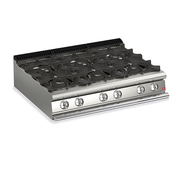 BARON 6 Burner Gas Cook Top Q90PC/G1205 - Whisk Hospitality - Q90PC/G1205