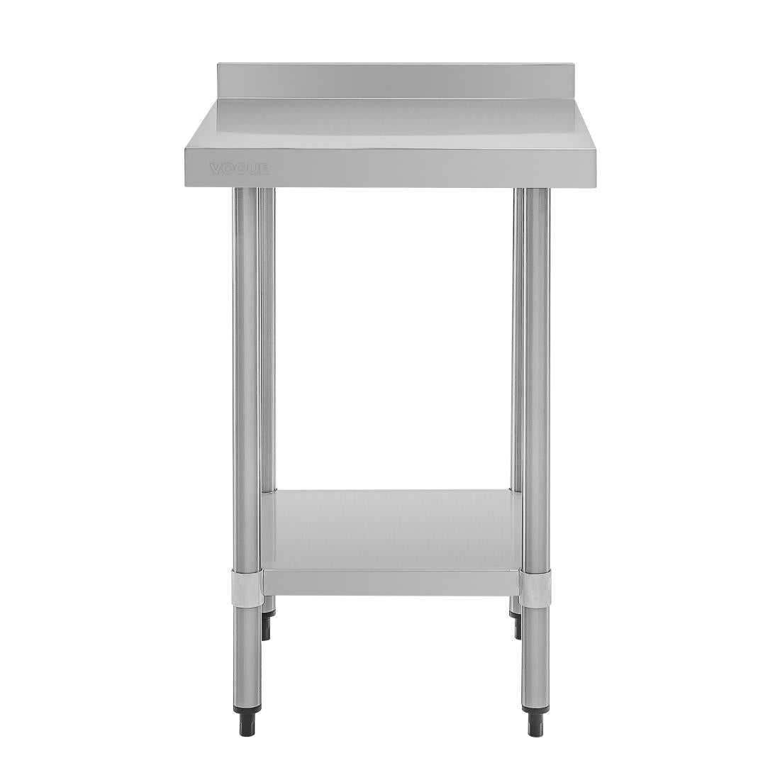 Vogue Table St/St - 600x600mm 23 1/2x23 1/2" (60mm Upstand) T379 - Whisk Hospitality - T379
