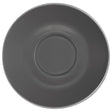 Olympia Cafe Saucer Charcoal (Fits GK075 & GK078) - 158mm (Box 12) GL049 - Whisk Hospitality - GL049