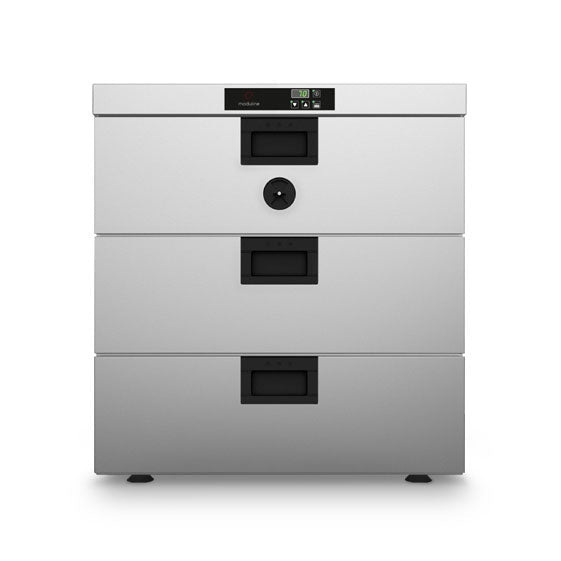 MODULINE 3 x 1/1GN Static Holding Cabinet with Three Drawers - Whisk Hospitality - HSW 013E
