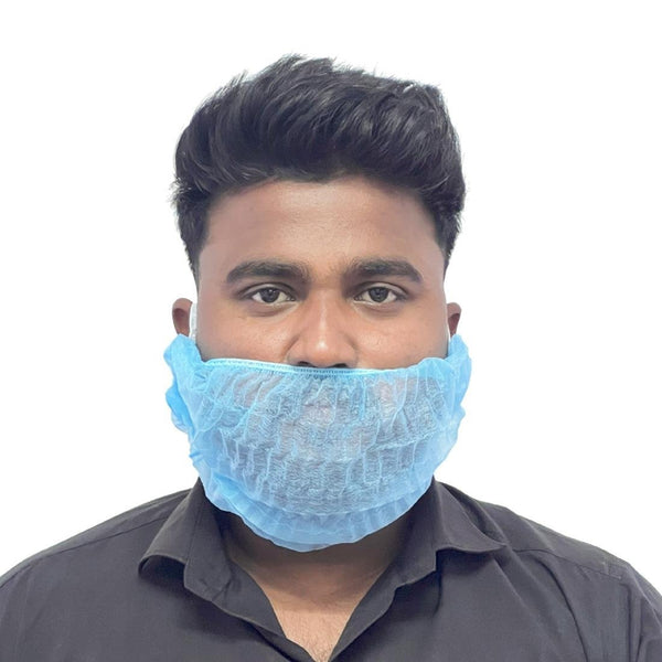 Hygiplas Beard Snood - Blue  (Pack 50) HZ506 - Whisk Hospitality - HZ506