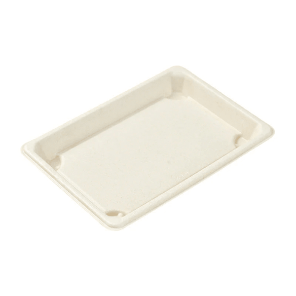 PakMax 6.5"*3.5"*0.8" Sugarcane Sushi Tray ST-04 - Whisk Hospitality - ST-04