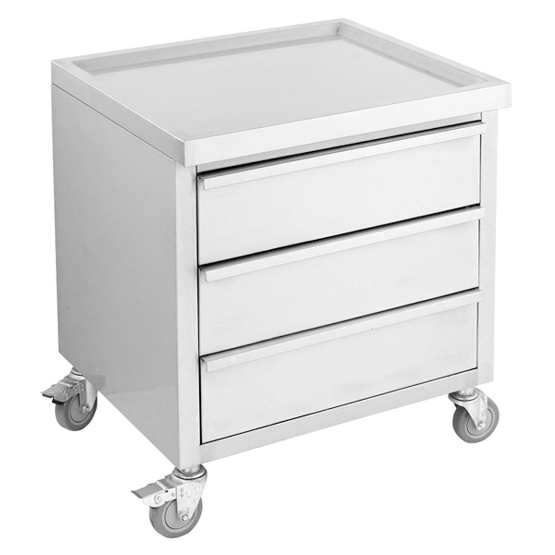 MDS - 6 - 700 Mobile Work Stand with 3 Drawers - Whisk Hospitality - MDS-6-700