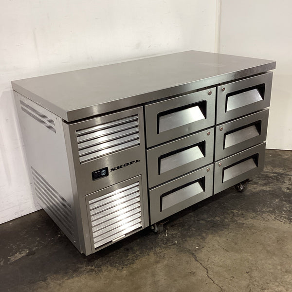 Skope RF7.UBR.2.D6 Under Bench Fridge - Whisk Hospitality - 877222