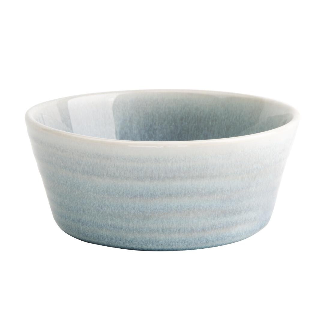 Olympia Cavolo Ice Blue Flat Round Bowl - 143mm (Box 6) FB565 - Whisk Hospitality - FB565