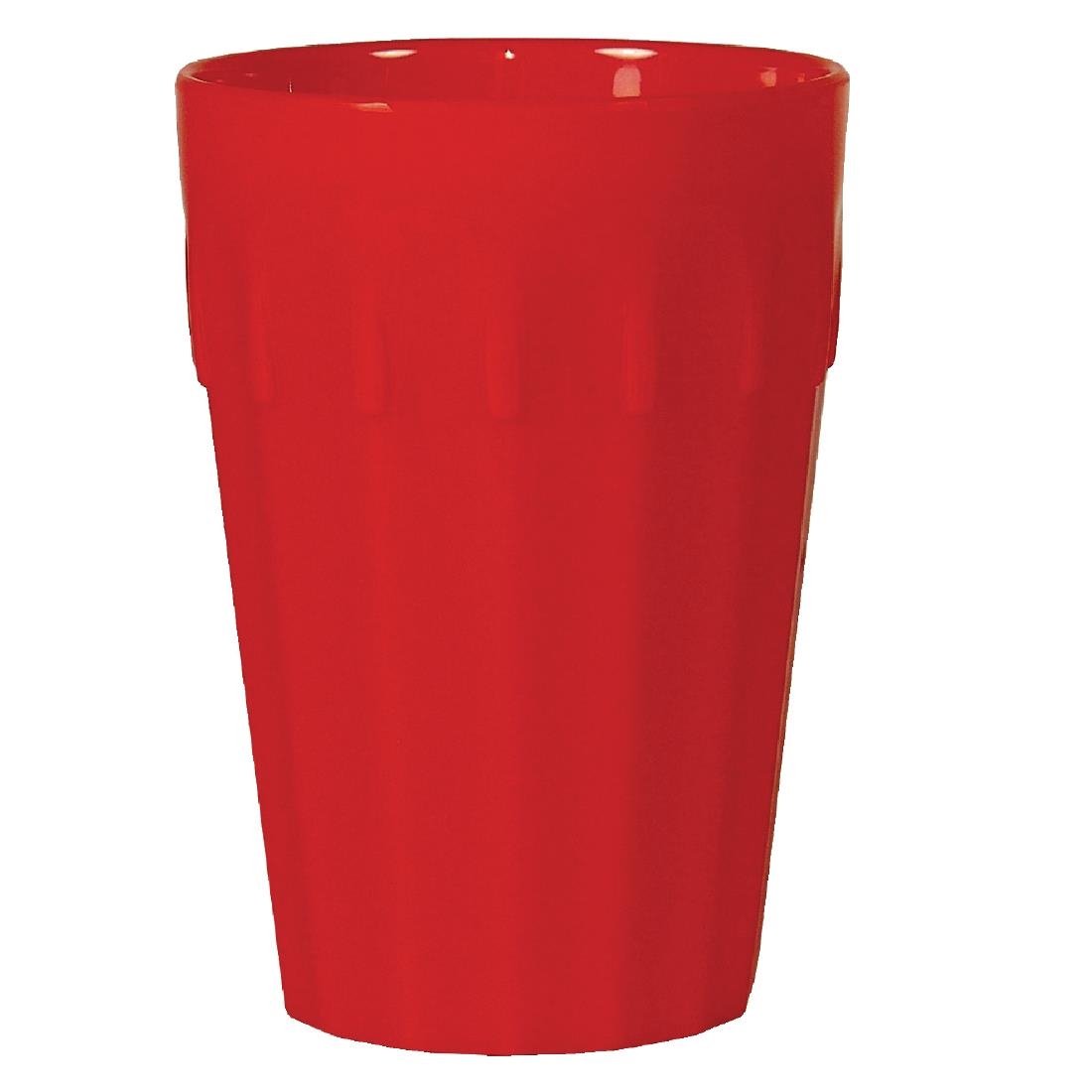 Olympia Kristallon Polycarbonate Tumbler Red - 142ml 5oz (Box 12) CE273 - Whisk Hospitality - CE273