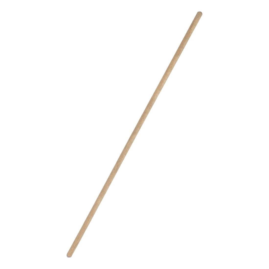 Jantex Wooden Broom Handle - 4x15/16" CD800 - Whisk Hospitality - CD800