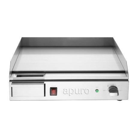 Apuro Small Countertop Griddle - Steel Plate CU626 - A - Whisk Hospitality - CU626-A