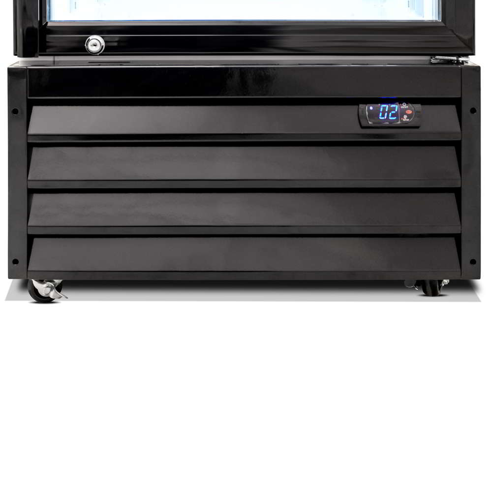 AG 420 Litre Single Door Upright Display Fridge - Glass Door CU420TNG - Whisk Hospitality - CU420TNG