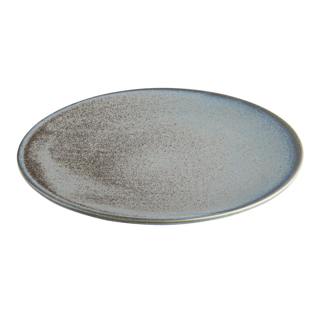 Olympia Ember Blue Coupe Plate - 230mm (Box 6) FU171 - Whisk Hospitality - FU171