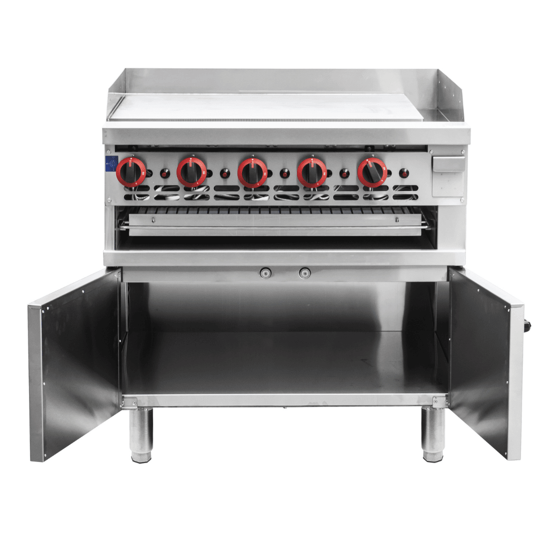 Gasmax Gas Griddle and Gas Toaster with Cabinet GGS - 36 - Whisk Hospitality - GGS-36