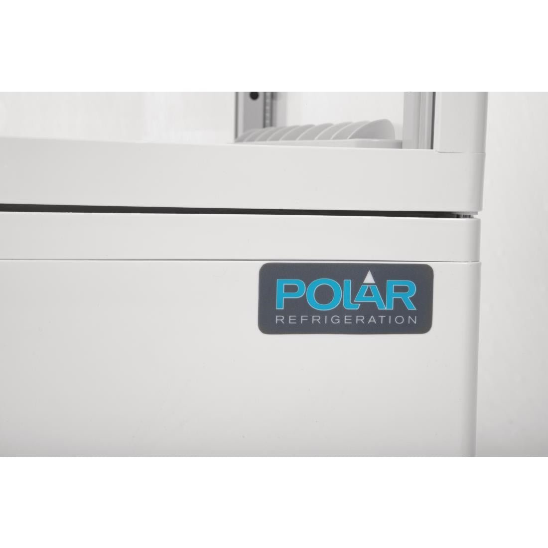 Polar C - Series Energy Efficient Display Fridge White - 68Ltr CX578 - A - Whisk Hospitality - CX578-A