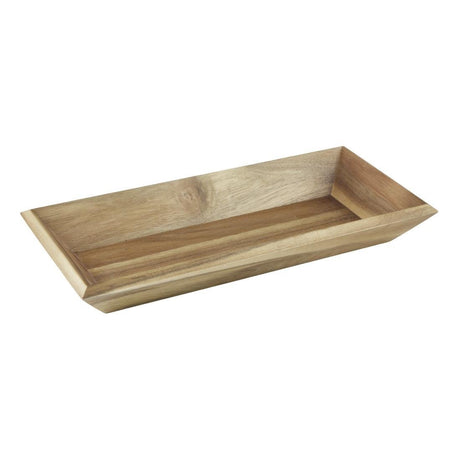 Olympia Acacia Tray Rectangular - 380x180x50mm DP884 - Whisk Hospitality - DP884