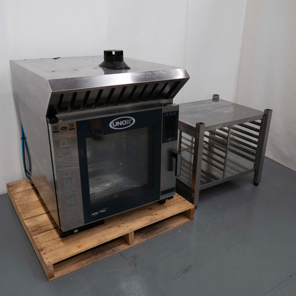 Unox XEBC-06EU-EPRM Combi Oven With Stand and Exhaust Hood - Whisk Hospitality - 800505