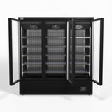 AG Supermarket Three Glass Doors Upright Display Fridge - 1539 Litre CSB1500 - Whisk Hospitality - CSB1500