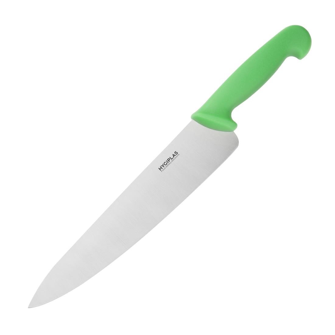 Hygiplas Cooks Knife Green - 254mm C868 - Whisk Hospitality - C868