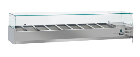 Anvil 2000 Glass Refrigerated Ingredient Well VRX2000 - Whisk Hospitality - VRX2000